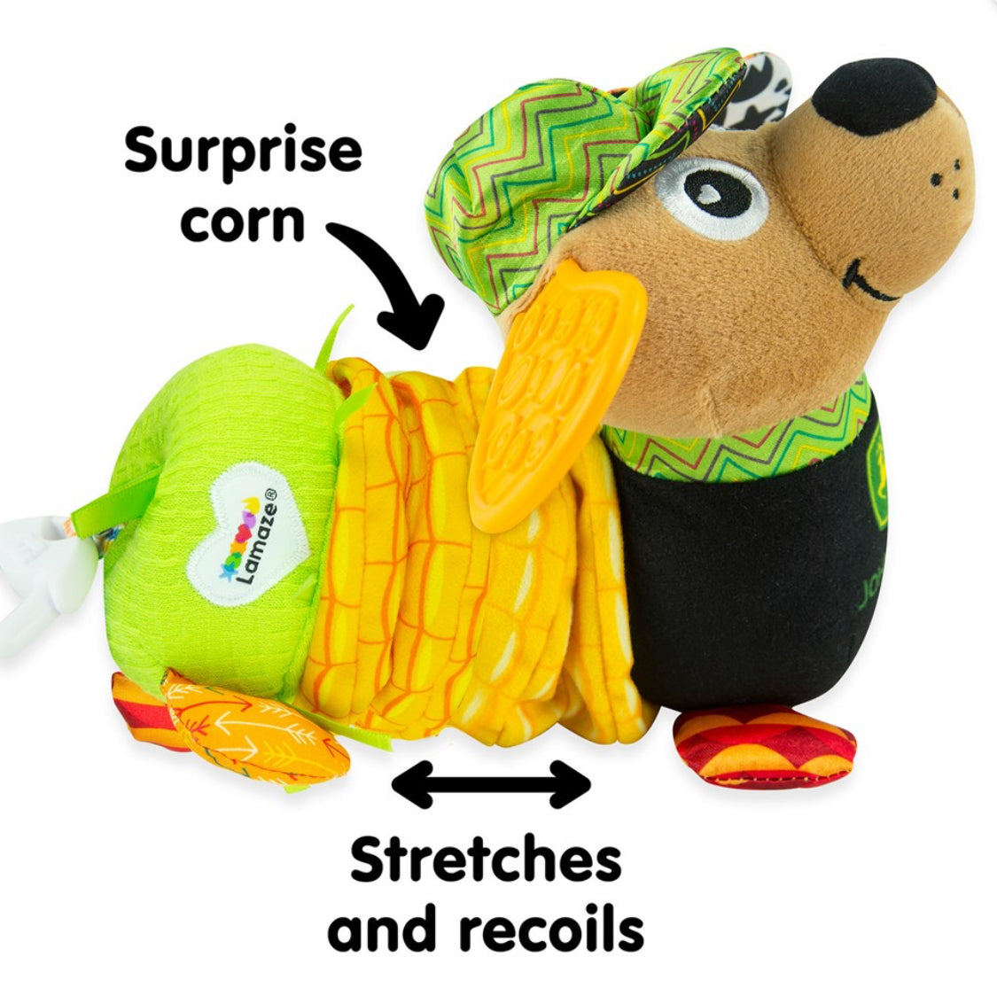 LAMAZE CORN E DOGG CLIP AND GO The Tack House