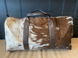 Cowhide Overnight Bag - #004