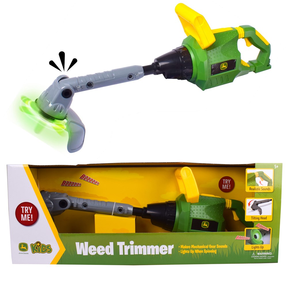 JOHN DEERE LIGHT UP WEED TRIMMER WITH SOUNDS The Tack House