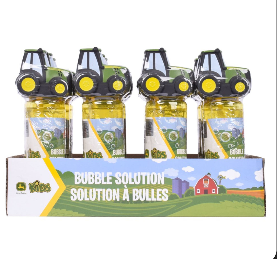 JOHN DEERE TRACTOR TOP BUBBLE SOLUTION 147ML BOTTLE The Tack House