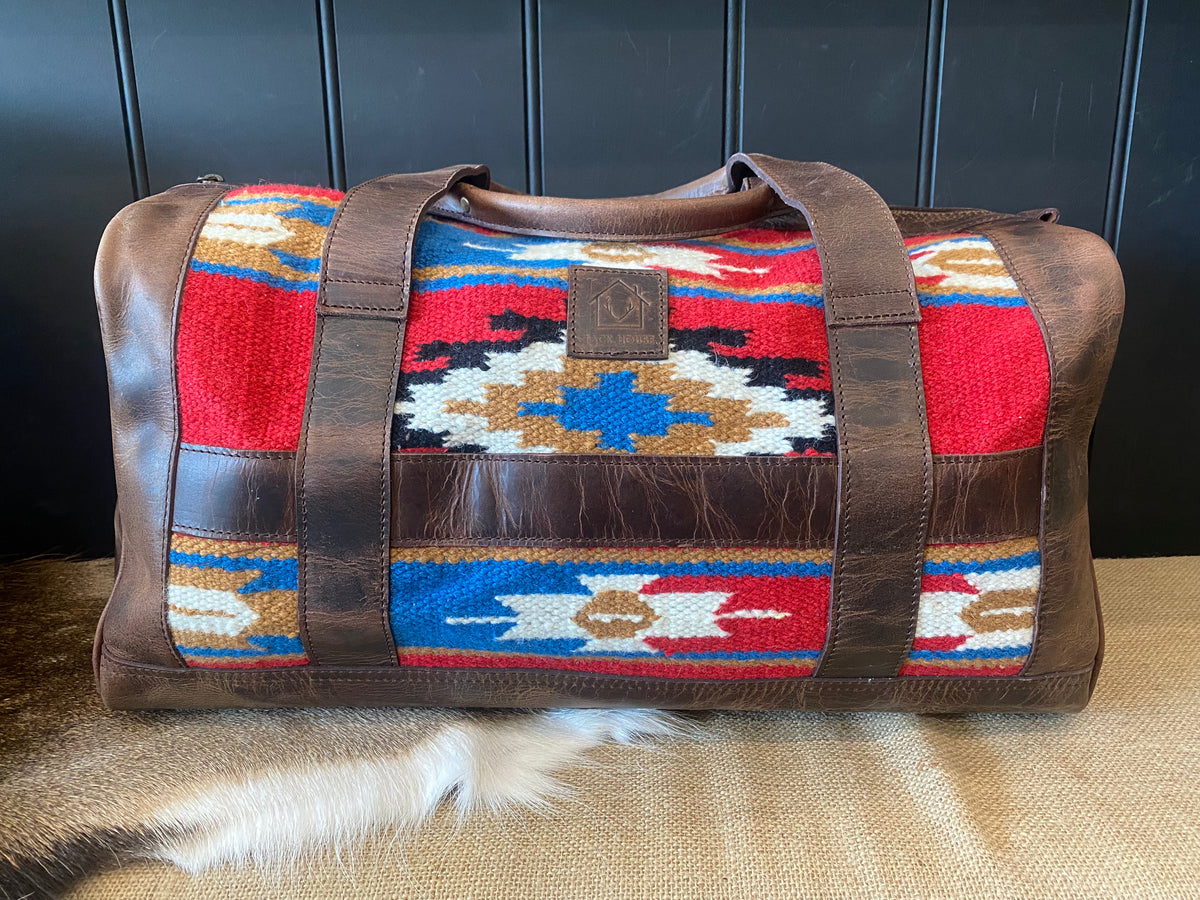 Saddle Blanket Overnight Bag The Tack House