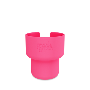 Frank Green Car Cup Holder Expander - Neon Pink
