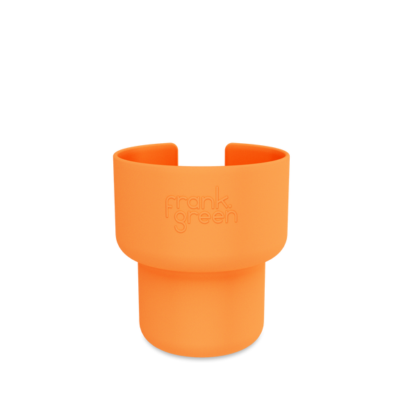 Frank Green Car Cup Holder Expander - Neon Orange