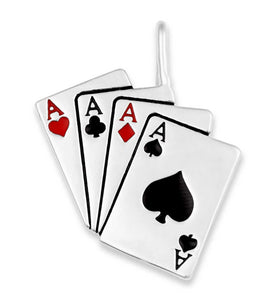 Four of a Kind Hat Clip