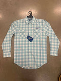 Panhandle Slim Mens Pearl Snap - Turquoise 86