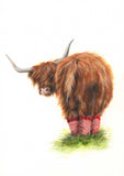 Highland Hygge (Greeting Card) | Highland Cow Card