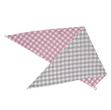 Carlee Double Sided Scarf - BERRY & WHITE CHECK/SAGE & WHITE CHECK SCF2635