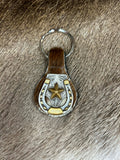 Western Concho Keyrings