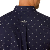 Ariat Men’s Cordell Fitted Shirt - Navy
