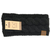 Solid Cable Knit CC Women's Fashion Headband