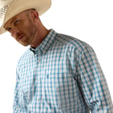 Ariat Men's Pro Series John Classic Fit Shirt - CORSAIR PLAID 10071588
