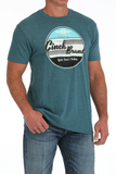 Cinch MEN'S CINCH BRAND TEE - BLUE