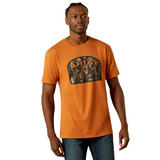 Ariat Men's Underlands Camo Badge Tee - Adobe