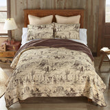 Cowboy Cotton Quilt Collection: Queen