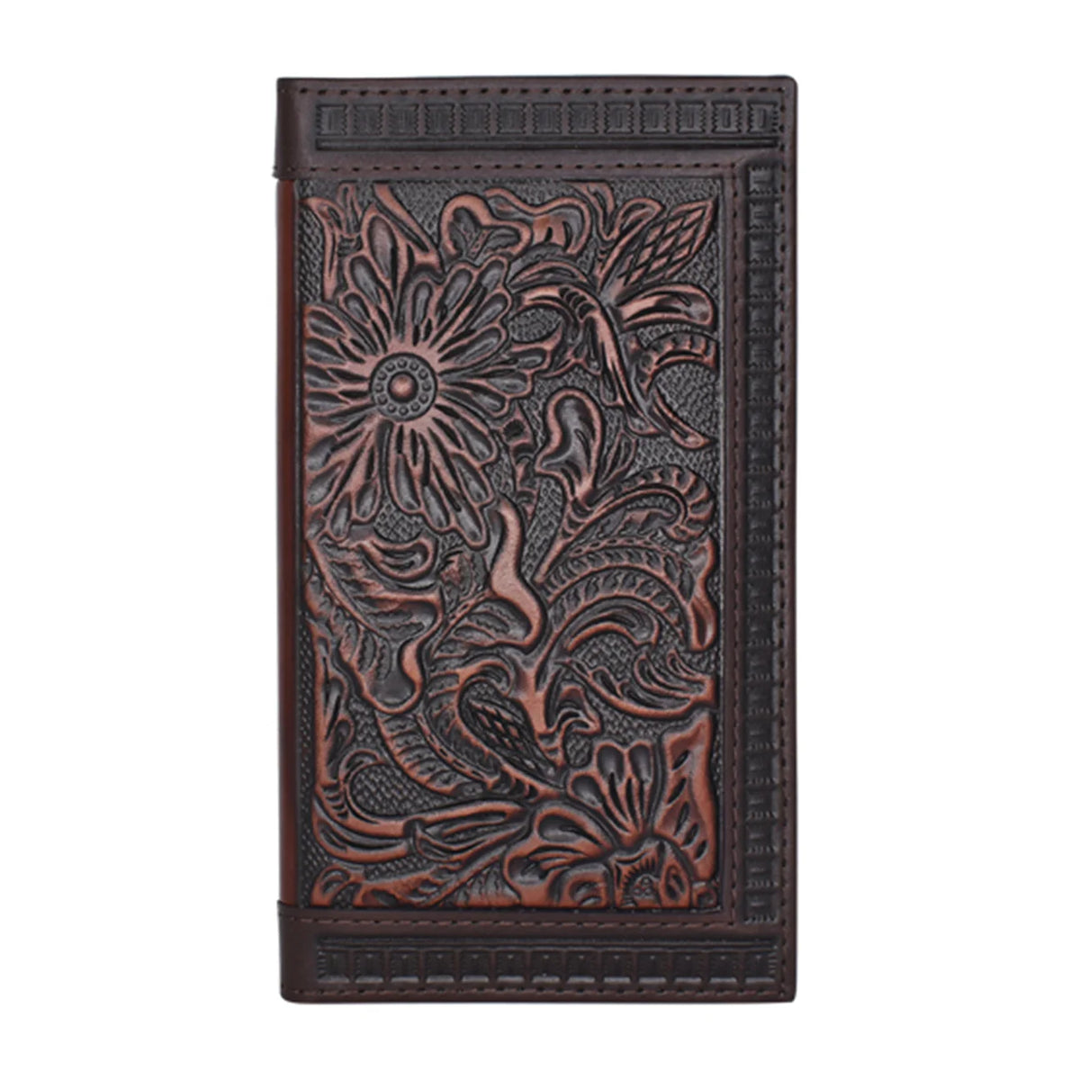 Justin Mens Genuine Rodeo Wallet Tooled And Embossed – The Tack House
