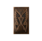 Ariat Mens Rodeo Boot Stitch Wallet Brown - A3565902