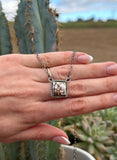 Vaquera Square Necklace Wild Horse - MBR9