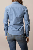 Kimes Ranch LADIES KR TEAM SHIRT - Carbon Blue