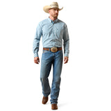 Ariat Men's Pro Series John Classic Fit Shirt - CORSAIR PLAID 10071588