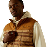 Ariat Crius Insulated Vest - TONAL SERAPE/ALMOND KHAKI