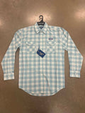 Panhandle Slim Mens Pearl Snap - Turquoise 86