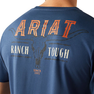 Mens Ariat Ranch Tough SS T-Shirt