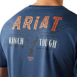 Mens Ariat Ranch Tough SS T-Shirt
