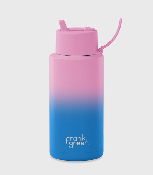 Gradient Ceramic Reusable Bottle - Wild Orchid 34oz