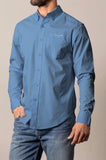 Kimes Ranch Men’s KR Team Shirt - Carbon Blue