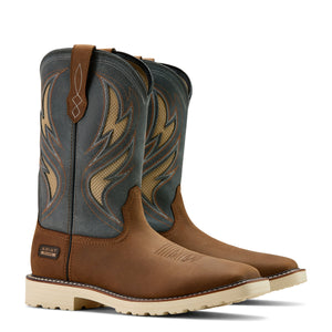 Ariat Men's Activator VentTEK Work Boot - ALAMO BROWN/STONE GREY