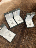 Kelly Herd Personalised Initial Horseshoe Necklace