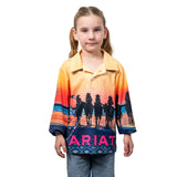Ariat Kid's Fishing Shirt - Coastal Cowgirl
