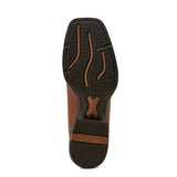 Men's Sport Rodeo Cowboy Boot - AGED TAN ELEPHANT PRINT/LUNA TAN
