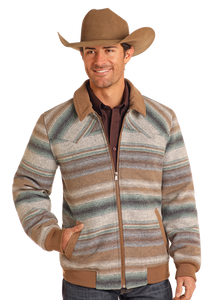 Men's Powder River Wool Bomber Jacket #DM92C04073