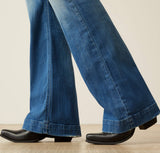Ariat High Rise Elaina Slim Trouser Jeans - Olympia
