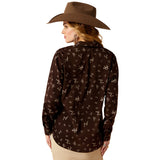 Ariat Homestyle Shirt - MOLE RANCH BRAND PRINT