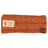 Solid Cable Knit CC Women's Fashion Headband