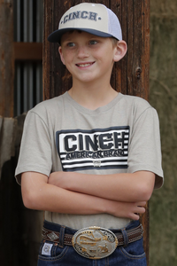 Cinch BOY'S AMERICAN BRAND CINCH TEE - KHAKI