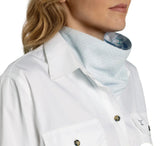 Carlee Double Sided Scarf - Bluebell & White Plaid/Arctic Ice
SCF2617