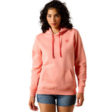Ariat Logo 2.0 Hoodie - Peach Amber Heather 10071458