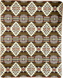 Andean Alpaca Wool Blanket - Sandstone