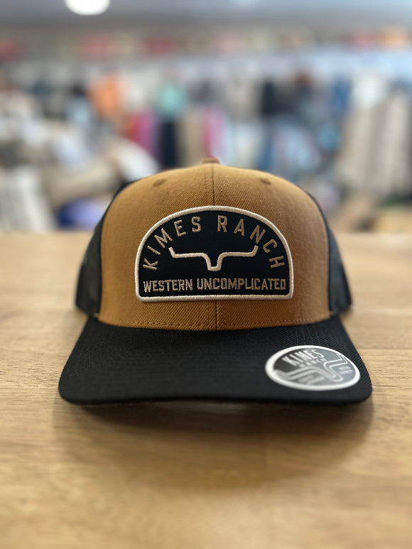 Kimes Ranch NORTH FORTY Trucker Cap - WW Brown