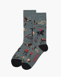 MENS RIDE EM COWBOY BAMBOO SOCK