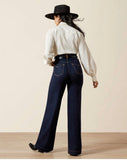Ariat Ultra High Rise Veronica Wide Leg Jean - Rinse