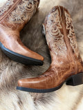 Ariat Round Up Square Toe Western Boot
