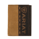 Ariat Trifold Wallet - Roughout Tan - A3560908