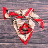 AVS840 WILD WEST RODEO PRINT SILK 36X36