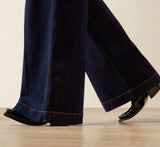 Ariat Ultra High Rise Veronica Wide Leg Jean - Rinse