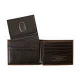 ARIAT BIFOLD WITH REMOVABLE PASSCASE WALLET EMBOSSED MEDIUM BROWN - A3569044