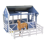 Breyer Freedom Deluxe Country Stable with Horse & Wash Stall